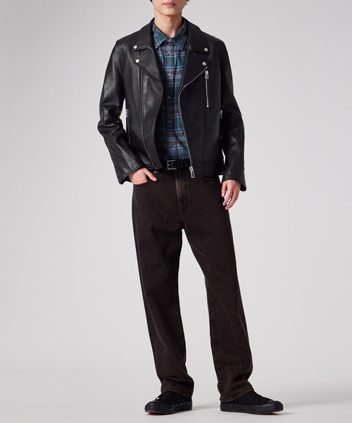 シープスキン ダブルライダースジャケット / 252118 111RLB（その他