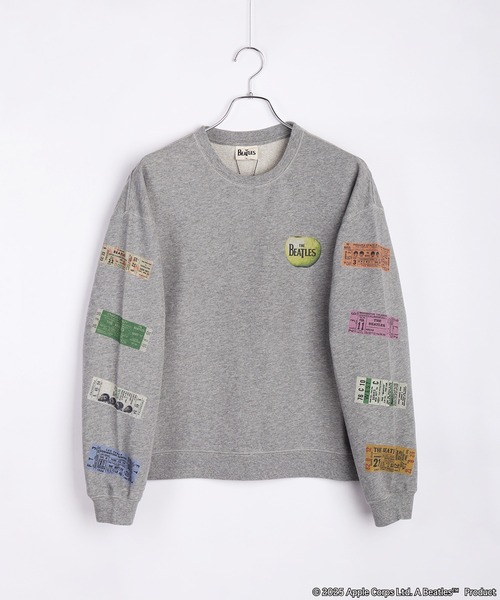 The Beatles（ザビートルズ）の「The Beatles / ビートルズ 裏毛 長袖トレーナー American Tour 1964年（スウェット・メンズ・ブラック/グレー・M/L/XL）」の14枚目の写真