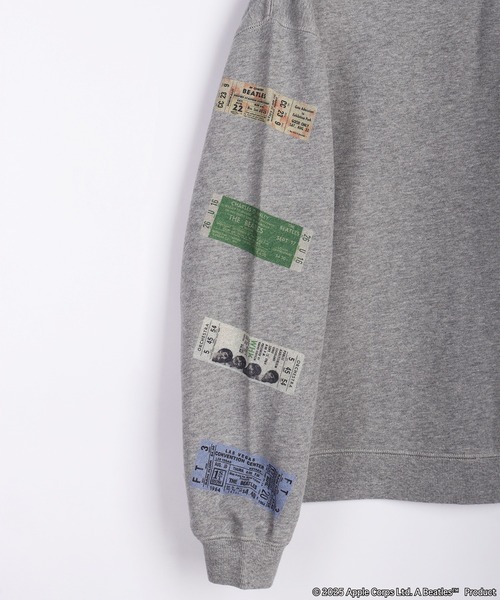 The Beatles（ザビートルズ）の「The Beatles / ビートルズ 裏毛 長袖トレーナー American Tour 1964年（スウェット・メンズ・ブラック/グレー・M/L/XL）」の17枚目の写真