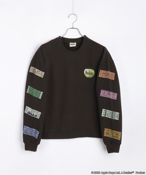 The Beatles（ザビートルズ）の「The Beatles / ビートルズ 裏毛 長袖トレーナー American Tour 1964年（スウェット・メンズ・ブラック/グレー・M/L/XL）」の9枚目の写真