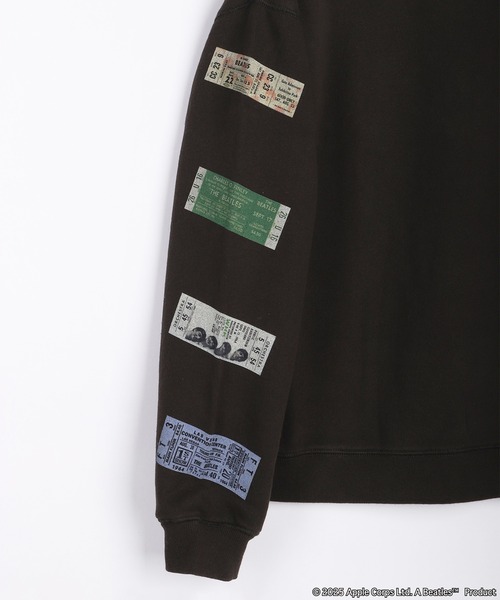 The Beatles（ザビートルズ）の「The Beatles / ビートルズ 裏毛 長袖トレーナー American Tour 1964年（スウェット・メンズ・ブラック/グレー・M/L/XL）」の11枚目の写真