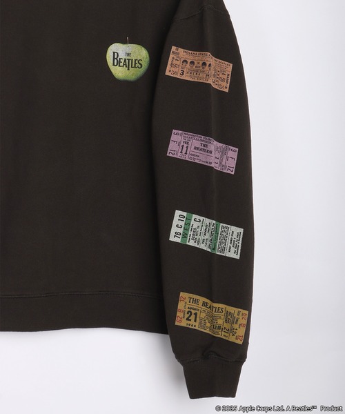 The Beatles（ザビートルズ）の「The Beatles / ビートルズ 裏毛 長袖トレーナー American Tour 1964年（スウェット・メンズ・ブラック/グレー・M/L/XL）」の12枚目の写真