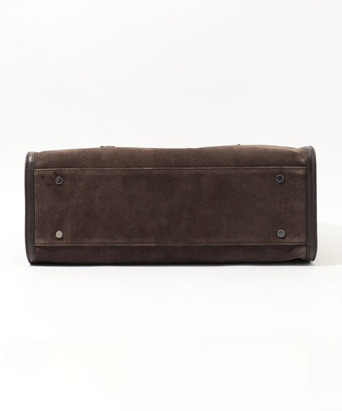 TOMORROWLAND (トゥモローランド)の「TOMORROWLAND シュリンクレザー×スウェードコンビ トートバッグ(トートバッグ・メンズ・ダークブラウン・FREE)」の2枚目の写真