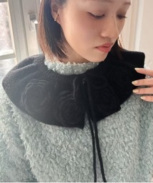 Casselini | Casselini(キャセリーニ)フラワーニットカラー(付け襟)