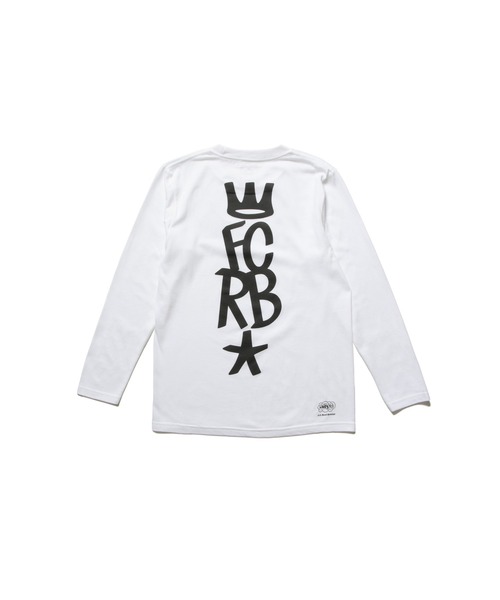 FCレアルブリストル コットンロンT 白 Mサイズ ERIC HAZE: EMBLEM L/S TEE（Tシャツ/カットソー）｜F.C.Real Bristol