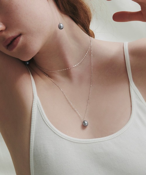 les bon bon】brume pearl necklace/ブリュム パール ネックレス