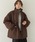 CLEIO�i�N���C�I�j�́u�yCLEIO�z2WAY�~�h���䒆�ȃR�[�g 2WAY MID-LENGTH PADDED COAT/940-14616�i�_�E���W���P�b�g/�R�[�g�j�v�b�u���E��