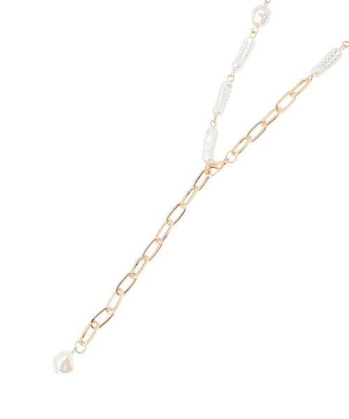 earth music&ecology（アースミュージックアンドエコロジー）の「アジャスタブルパールMIXネックレス（ネックレス・レディース・ゴールド/シルバー・FREE）」の11枚目の写真