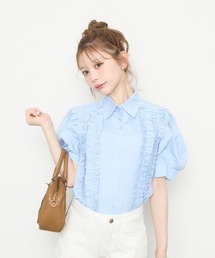 TITTY&CO.（ティティーアンドコー）の「半袖シャツ（シャツ/ブラウス）」