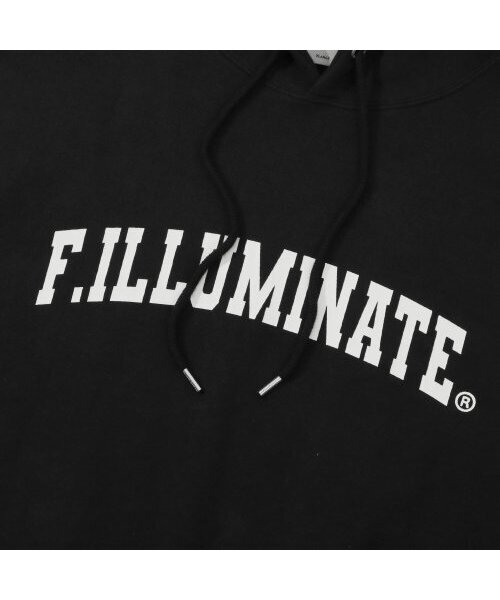 F.ILLUMINATE(フィルミネイト)の「オーバーフィットアーチロゴフーディーブラック(パーカー・レディース・その他・SMALL/MEDIUM)」の5枚目の写真