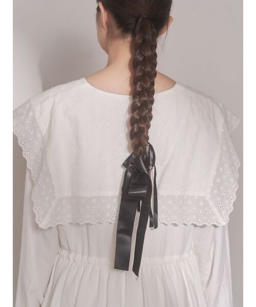 merry jenny（メリージェニー）の「セーラーカラーミニワンピース（ワンピース・レディース・オフホワイト/ミント/ネイビー・FREE）」の10枚目の写真