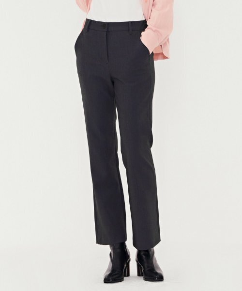 CHASECULT（チェイスカルト）の「レディース セミブーツカットパンツ-BERG2252B0B（スラックス・レディース・ライトグレー・67/80/74）」の2枚目の写真