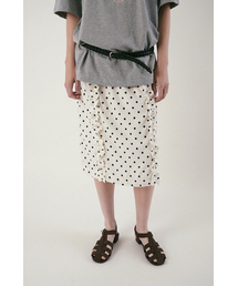 WITHOUT SUMMER（ウィズアウトサマ）の「ドットフリルスカート_アイボリー（スカート）」