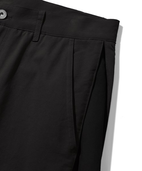 TRILLION(トリリオン)の「サイドタックスナップボタンワイドコットンパンツ(ブラック)(その他パンツ・レディース・その他・MEDIUM/LARGE/X-LARGE)」の7枚目の写真