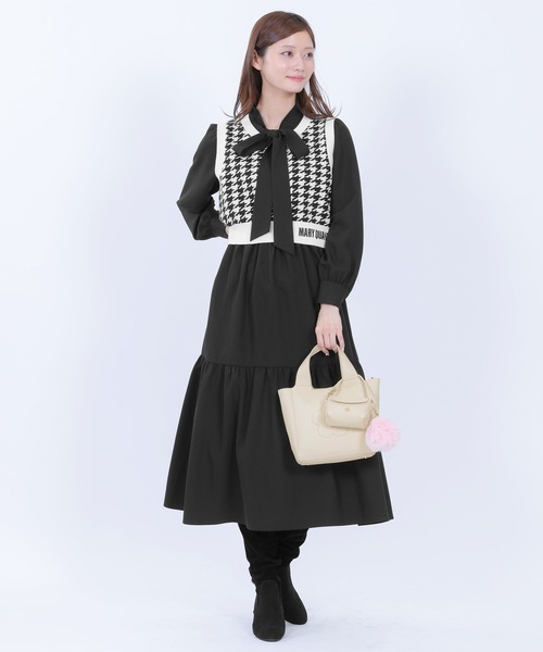 インナースエードデイジー 2WAYミニトート（トートバッグ）｜MARY