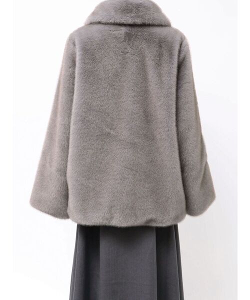 セール】ビットミドルミンクライクファーコート（その他アウター