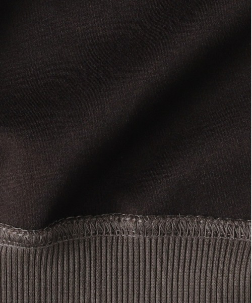 BACK NUMBER（バックナンバー）の「【BACK NUMBER】フェイクスエードパーカー (上質素材/微光沢/レイヤードスタイル/デイリーユース)（パーカー・メンズ・ライトベージュ/ダークグレー/グリーン・L/XL/M）」の4枚目の写真