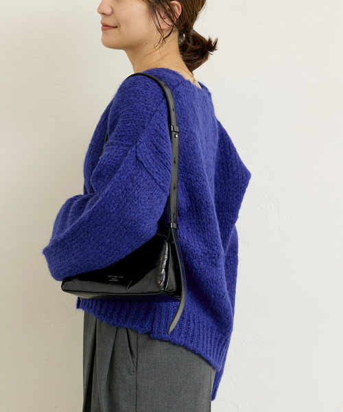 TRICOTS JEAN MARC（トリコットジーンマルク）の「《追加2》【TRICOTS JEAN MARC/トリコットジーンマルク】ボタンツキカーデ（カーディガン/ボレロ・レディース・アイボリー/ブラウン/ブルー/グリーン・FREE）」の13枚目の写真