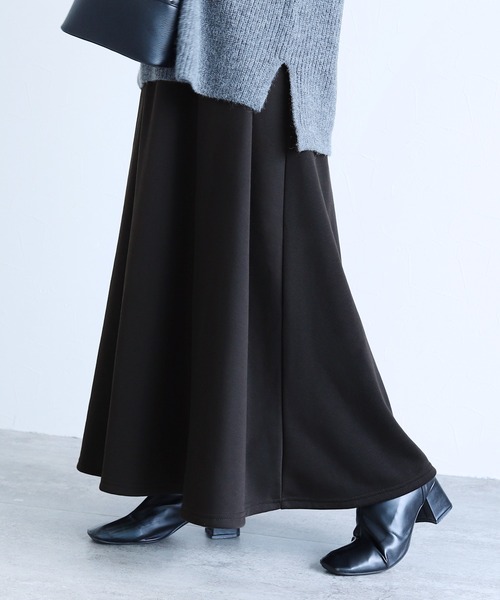 reca（レカ）の「裏シャギーフレアースカート（スカート・レディース・ブラック/チャコールグレー/ライトカーキ・FREE）」の7枚目の写真