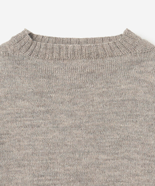 Le Tricoteur（ルトリコチュール）の「Le Tricoteur | 〈別注〉トラディショナル ウールガンジーセーター UNISEX（ニット/セーター・レディース・ネイビー/グレー系その他/ブルー系その他5/Nat/グレー/ピンク系その他/オートミール/グリーン系その他・48/50/52）」の16枚目の写真