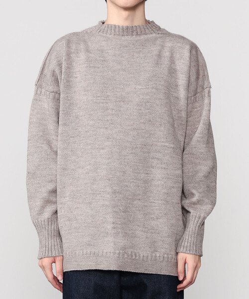 Le Tricoteur | 〈別注〉トラディショナル ウールガンジーセーター