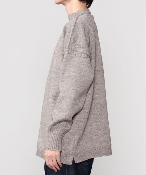 Le Tricoteur | 〈別注〉トラディショナル ウールガンジーセーター