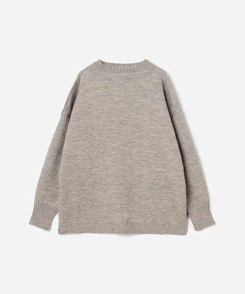 Le Tricoteur（ルトリコチュール）の「Le Tricoteur | 〈別注〉トラディショナル ウールガンジーセーター UNISEX（ニット/セーター・レディース・ネイビー/グレー系その他/ブルー系その他5/Nat/グレー/ピンク系その他/オートミール/グリーン系その他・48/50/52）」の11枚目の写真