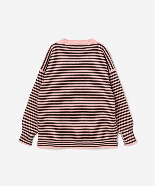 Le Tricoteur（ルトリコチュール）の「Le Tricoteur | 〈別注〉トラディショナル ウールガンジーセーター UNISEX（ニット/セーター・レディース・ネイビー/グレー系その他/ブルー系その他5/Nat/グレー/ピンク系その他/オートミール/グリーン系その他・48/50/52）」の13枚目の写真