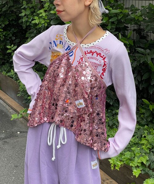 HELLO.SANFRANCISCO(ハローサンフランシスコ)の「【HELLO.SANFRANCISCO/ハローサンフランシスコ】マルチウェイスパンコール巻きスカート(スカート・レディース・ピンク/グレー/ブラック・ONE SIZE)」の22枚目の写真
