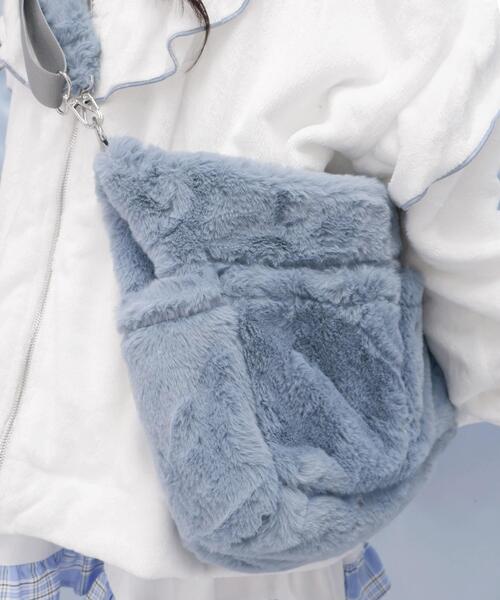 Whinny(ホワイニー)の「Whinny/《2WAY仕様♪》すやすや脱ニートバッグ♪(ショルダーバッグ・レディース・ホワイト/ブラック/サックスブルー・FREE)」の11枚目の写真