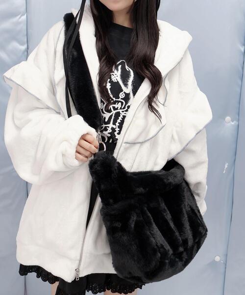 pois marshmallow pullover ホワイト♡ セール】Whinny/【2025秋冬新作♪】すやすや脱ニートバッグ