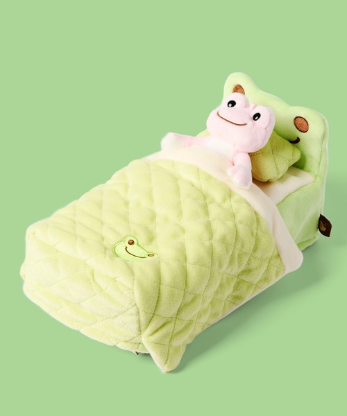 かえるのピクルス / pickles the frog 】ぬいぐるみ雑貨 ティッシュ