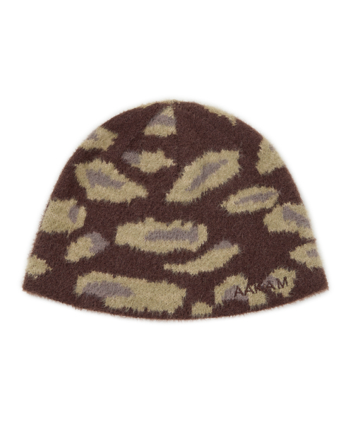 AAKAM(アーカム)の「Camouflage Fuzzy Beanie (Brown)(ニットキャップ/ビーニー・レディース・その他・FREE)」の1枚目の写真