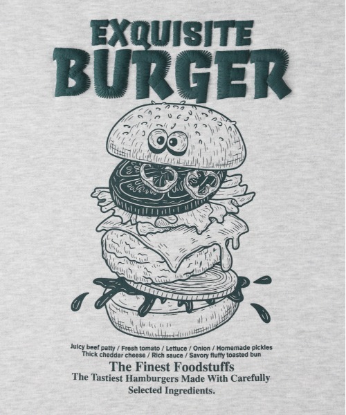 Right-on(ライトオン)の「バックフードプリント クルーネックトレーナー (インパクトプリント / レギュラーフィット / TC裏起毛 / ストリートスタイル)(スウェット・メンズ・ブラック/ネイビー/ライトグレー・M/L/XL)」の10枚目の写真