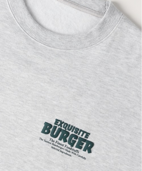 Right-on(ライトオン)の「バックフードプリント クルーネックトレーナー (インパクトプリント / レギュラーフィット / TC裏起毛 / ストリートスタイル)(スウェット・メンズ・ブラック/ネイビー/ライトグレー・M/L/XL)」の11枚目の写真