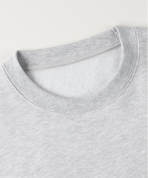 Right-on(ライトオン)の「バックフードプリント クルーネックトレーナー (インパクトプリント / レギュラーフィット / TC裏起毛 / ストリートスタイル)(スウェット・メンズ・ブラック/ネイビー/ライトグレー・M/L/XL)」の12枚目の写真