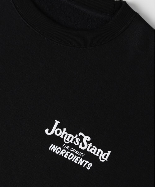 Right-on(ライトオン)の「バックフードプリント クルーネックトレーナー (インパクトプリント / レギュラーフィット / TC裏起毛 / ストリートスタイル)(スウェット・メンズ・ブラック/ネイビー/ライトグレー・M/L/XL)」の5枚目の写真