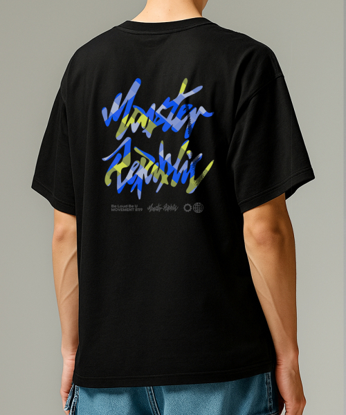 MONSTER REPUBLIC(モンスターリパブリック)の「スクエアロゴブルーTシャツブラック_8119(Tシャツ/カットソー・レディース・その他・SMALL/MEDIUM/LARGE/X-LARGE)」の5枚目の写真