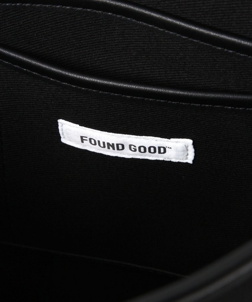 FOUND GOOD(ファウンドグッド)の「バケットバッグ(ショルダーバッグ・メンズ・ブラック/ベージュ系・フリー)」の13枚目の写真