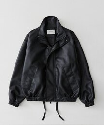 VTWO（ブイツー）の「8072 Vegan Leather Jacket_Black（ライダースジャケット・メンズ）」