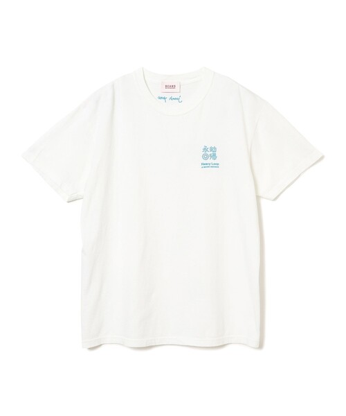 BEAMS RECORDS(ビームスレコーズ)の「【COLLABORATION】Jonah Yano × BEAMS RECORDS Tシャツ(Tシャツ/カットソー・メンズ・ホワイト/ブルー・SMALL/MEDIUM/LARGE/X-LARGE)」の18枚目の写真
