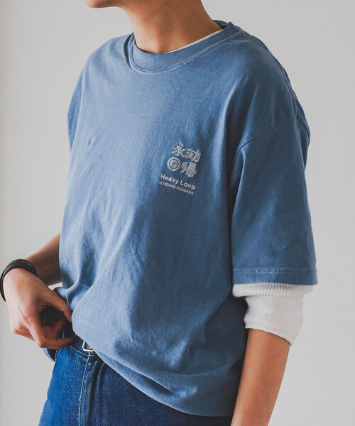 BEAMS RECORDS(ビームスレコーズ)の「【COLLABORATION】Jonah Yano × BEAMS RECORDS Tシャツ(Tシャツ/カットソー・メンズ・ホワイト/ブルー・SMALL/MEDIUM/LARGE/X-LARGE)」の7枚目の写真