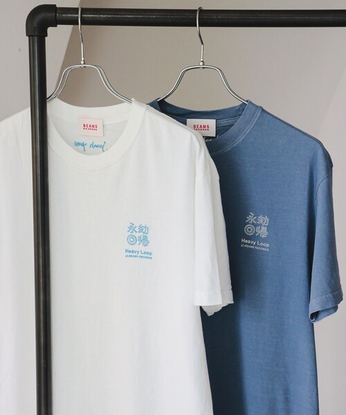 BEAMS RECORDS(ビームスレコーズ)の「【COLLABORATION】Jonah Yano × BEAMS RECORDS Tシャツ(Tシャツ/カットソー・メンズ・ホワイト/ブルー・SMALL/MEDIUM/LARGE/X-LARGE)」の4枚目の写真