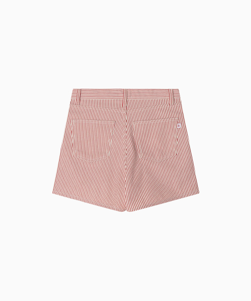 MENASOO（ミナス）の「Stripe Denim Short Pants_Red（その他パンツ・レディース・レッド・2/1）」の15枚目の写真