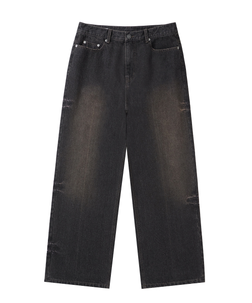 OURDAYZ（アワーデイズ）の「クリンクルドミンゴワイドデニムパンツ[MID BLUE]（デニムパンツ・レディース・その他・LARGE）」の13枚目の写真