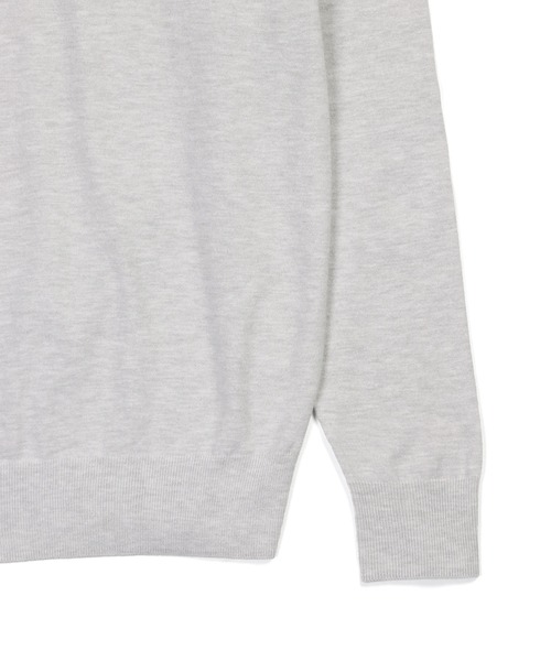 The DUFFER of ST.GEORGE(ザダファーオブセントジョージ)の「HEAT WARM V NECK KNIT:帯電防止・吸湿発熱機能 Vネックニット(ニット/セーター・メンズ・チャコールグレー/ブラック/ライトグレー・MEDIUM/LARGE/X-LARGE)」の20枚目の写真