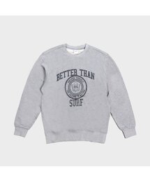 BETTER THAN SURF（ベターザンサーフ）の「UNCOVER SWEAT SHIRT - GREY（スウェット）」