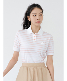 ストライプカラー Tシャツ S/PK