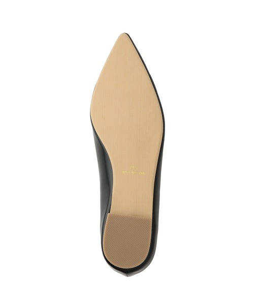 ROPE' PICNIC(ロペピクニック)の「メタルリボンVカットフラットパンプス(パンプス・レディース・ブラック/ベージュ系その他2/キナリ・23/24/23.5)」の9枚目の写真