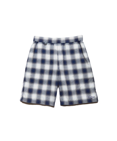 uniform experiment(ユニフォームエクスペリメント)の「ROPE INDIGO EASY SHORTS(その他パンツ・メンズ・オフホワイト/インディゴブルー・3/2/1)」の2枚目の写真